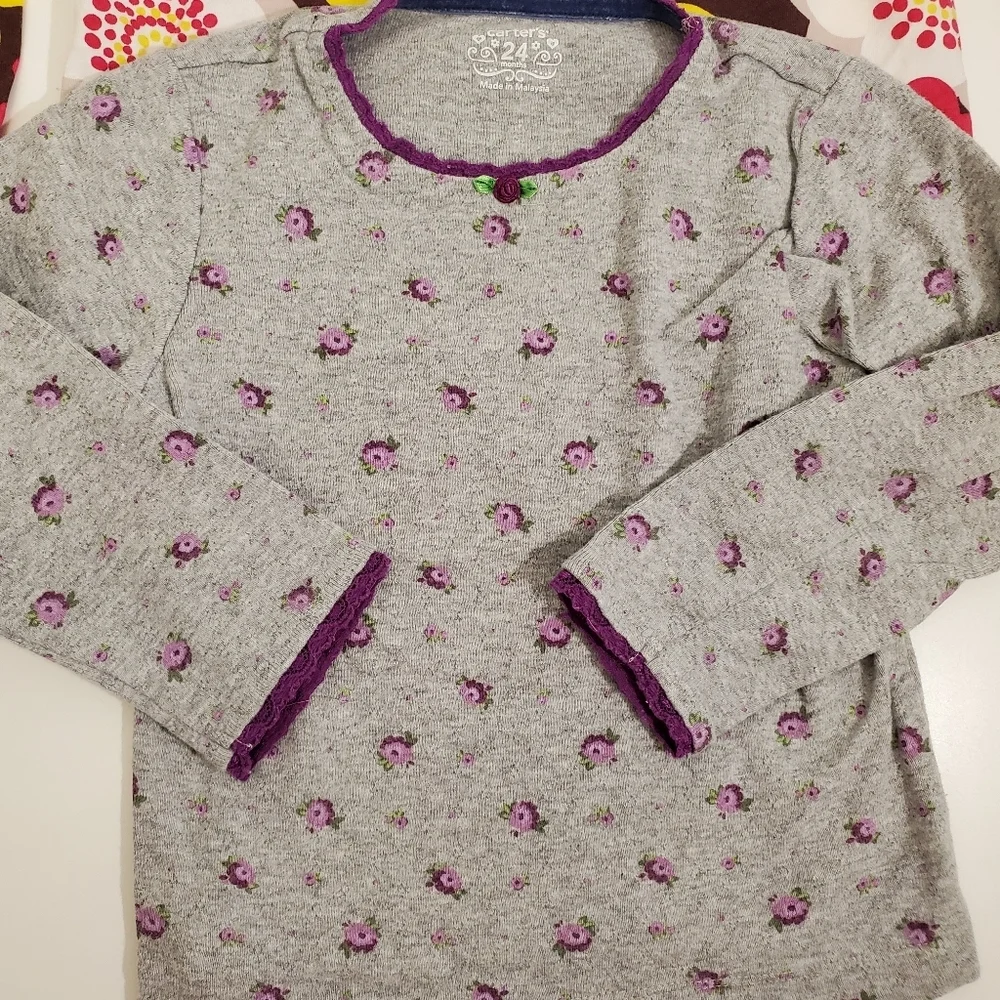 Carter's Longsleeve Bundle (x2) size 24months